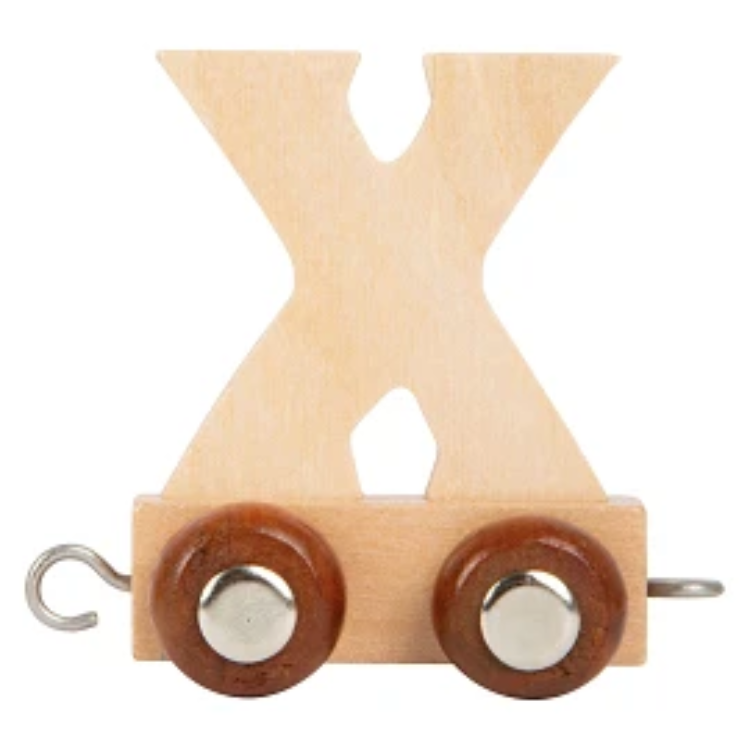 Picture of Lettertrein Letter X – Naturel Hout – Decoratief