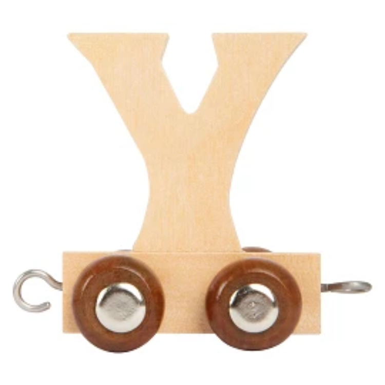Picture of Lettertrein Letter Y – Naturel Hout – Decoratief