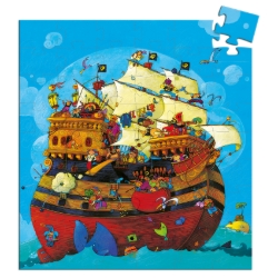 Djeco Het schip van Barbarossa - legpuzzel 54 stukjes - vanaf 5 jaar