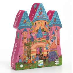 Djeco Het feeënkasteel - legpuzzel 54 stukjes - vanaf 5 jaar