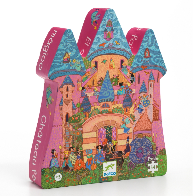 Djeco Het feeënkasteel - legpuzzel 54 stukjes - vanaf 5 jaar