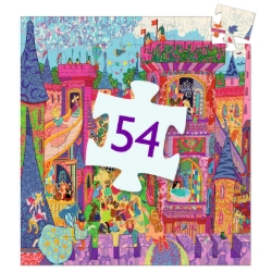 Djeco Het feeënkasteel - legpuzzel 54 stukjes - vanaf 5 jaar