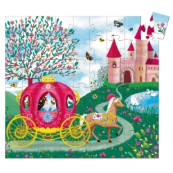 Djeco De koets van Elise - legpuzzel 54 stukjes - vanaf 5 jaar