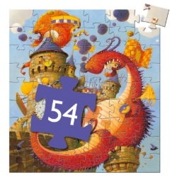 Djeco Vaillant en de draken - legpuzzel 54 stukjes - vanaf 5 jaar