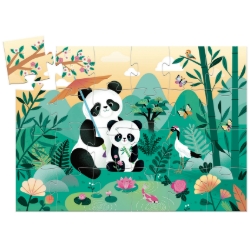Djeco Leo de panda - legpuzzel 24 stukjes - vanaf 3 jaar