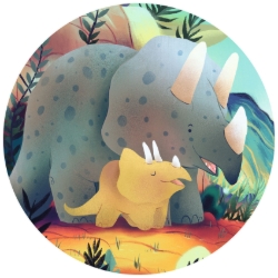 Djeco Teo de Dino - legpuzzel 24 stukjes - vanaf 3 jaar