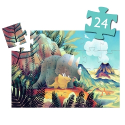Djeco Teo de Dino - legpuzzel 24 stukjes - vanaf 3 jaar