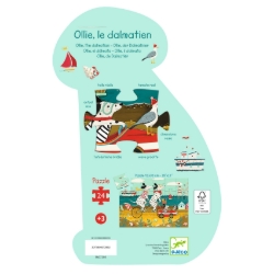 Djeco Ollie de dalmatiër - legpuzzel 24 stukjes - vanaf 3 jaar