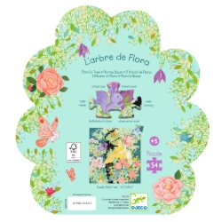 Djeco Flora's boom - legpuzzel 54 stukjes - vanaf 5 jaar