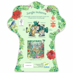 Djeco Indiase jungle - legpuzzel 54 stukjes - vanaf 5 jaar