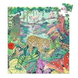 Djeco Indiase jungle - legpuzzel 54 stukjes - vanaf 5 jaar