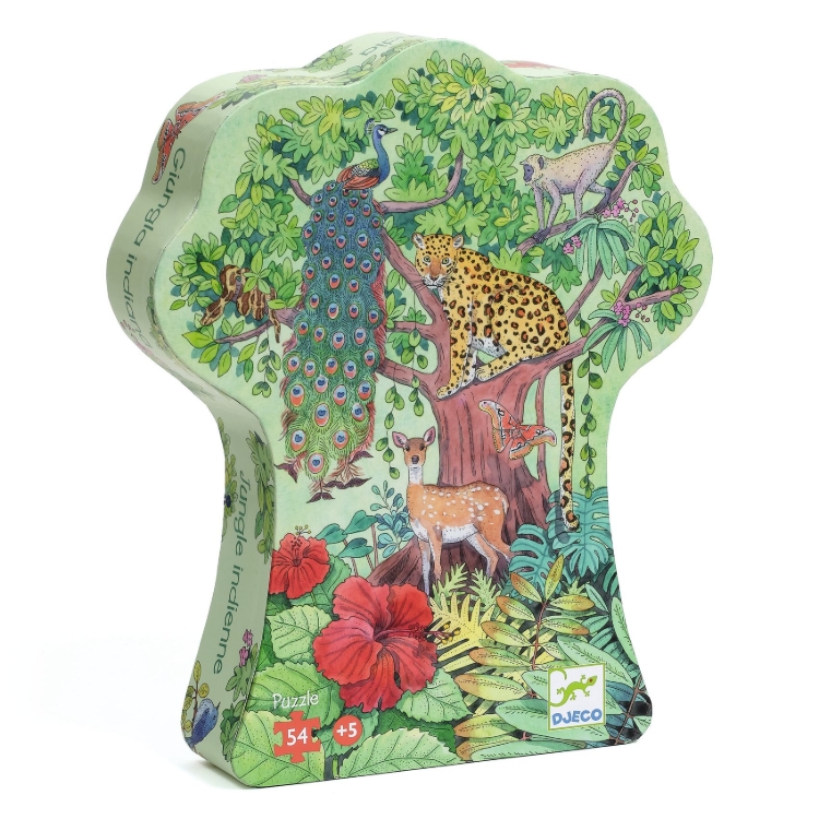 Djeco Indiase jungle - legpuzzel 54 stukjes - vanaf 5 jaar