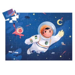 Djeco Een astronaut op de maan - legpuzzel 36 stukjes - vanaf 4 jaar