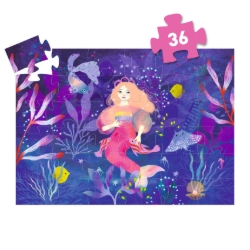 Djeco Ella de zeemeermin - legpuzzel 36 stukjes - vanaf 4 jaar