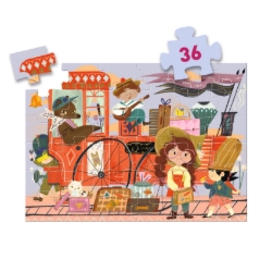 Djeco Mia's reis - legpuzzel 36 stukjes - vanaf 4 jaar