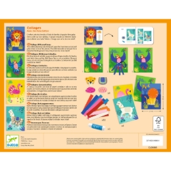 Djeco Kleine lusjes - collageknutselset - van 3 tot 6 jaar