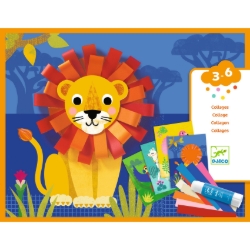 Djeco Kleine lusjes - collageknutselset - van 3 tot 6 jaar