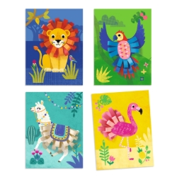 Djeco Kleine lusjes - collageknutselset - van 3 tot 6 jaar