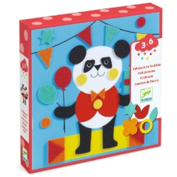 Djeco Zachte dieren - vilten collageset - van 3 tot 6 jaar