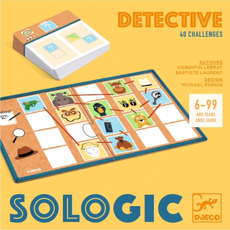 Djeco Sologic Detective - logicaspel - van 6 tot 99 jaar