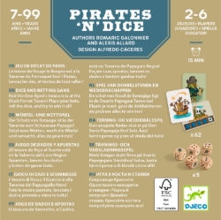 Djeco Pirates ’n’ Dice - dobbelspel - van 7 tot 99 jaar