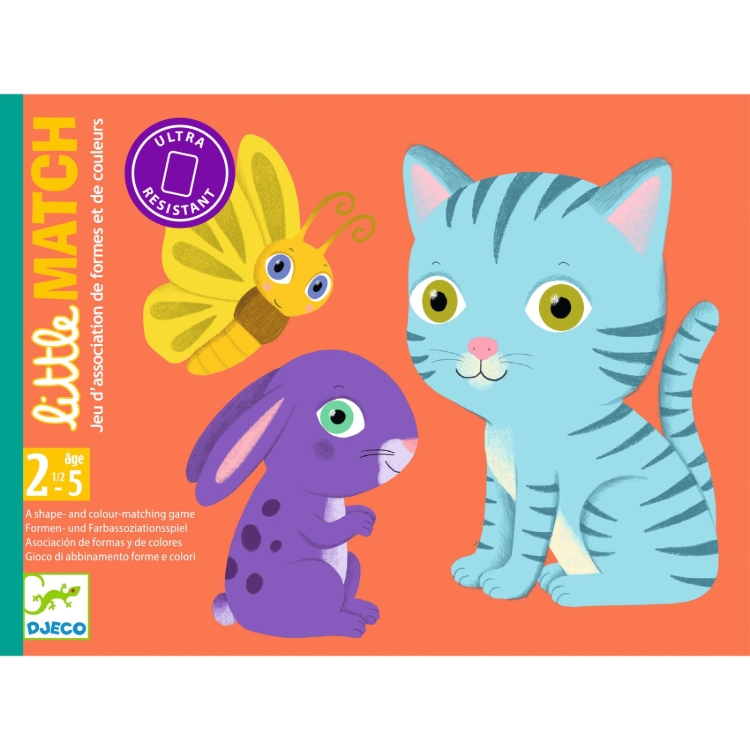 Djeco Little Match - kaartspel - van 2,5 tot 5 jaar