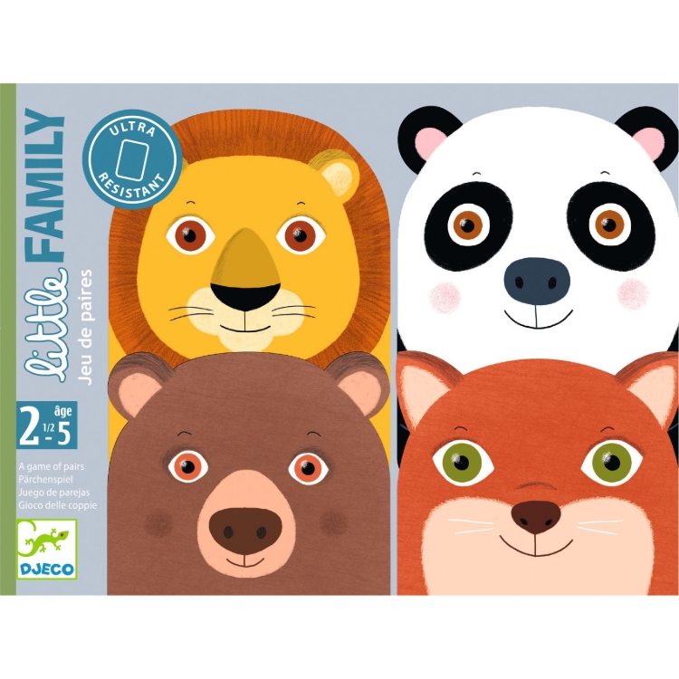 Djeco Little Family - kaartspel - van 2,5 tot 5 jaar