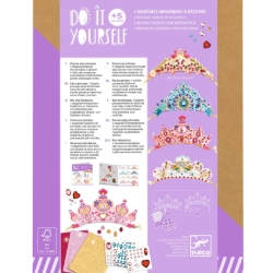 Djeco Als een prinses - tiara’s knutselset - vanaf 5 jaar