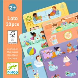 Djeco Het huis - lottospel - vanaf 2 jaar