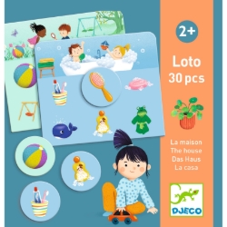 Djeco Het huis - lottospel - vanaf 2 jaar