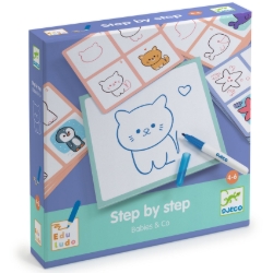 Djeco Step by Step Baby & Co - tekenset - van 4 tot 6 jaar