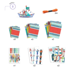Djeco Drijvende bootjes - origamiset - van 7 tot 12 jaar