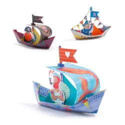 Djeco Drijvende bootjes - origamiset - van 7 tot 12 jaar