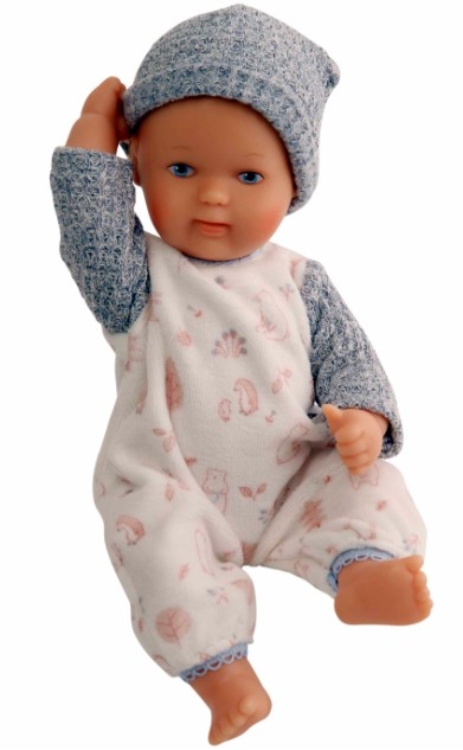 Schildkröt - Mijn eerste babypop blauw - vanaf 9 maanden
