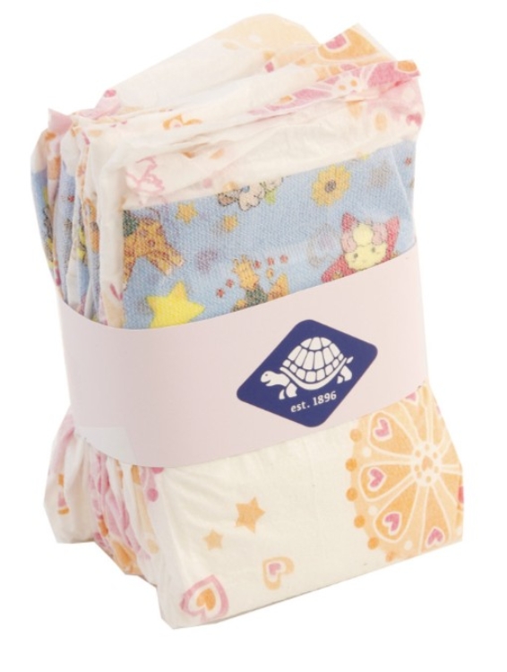 Schildkröt - Poppenluiers – 5 stuks – voor poppen 32–37 cm - vanaf 3 jaar