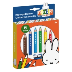 Nijntje – Houten Kleurpotloden Set  6 delig – vanaf 3 jaar