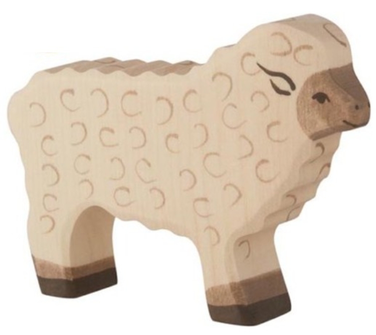 Holztiger Schaap – Houten Speelfiguur – vanaf 3 jaar