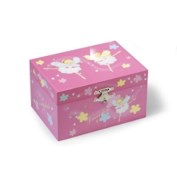 Juwelen Muziekdoosje Twee Witte Ballerina's - Edelweiss Melodie - Vanaf 3 jaar