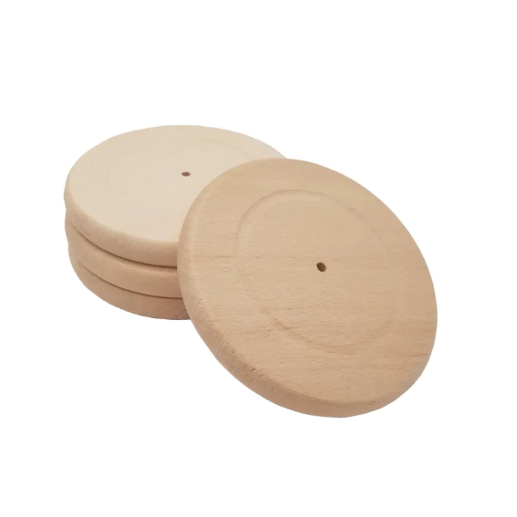 Houten wiel 12 cm 14mm dik - Hobby en Creatief Knutselmateriaal
