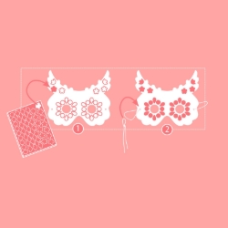 Djeco Bosdieren - maskers knutselset - vanaf 4 jaar