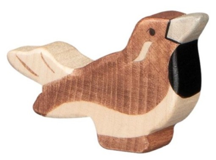 Holztiger Mus – Houten Speelfiguur – vanaf 3 jaar
