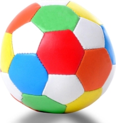 Angel Toys Softbal 10 cm – Zachte Speelgoedbal Multikleur – Vanaf 0 mnd