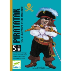 Djeco Piratatak - strategisch kaartspel - van 5 tot 99 jaar