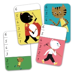 Djeco Bata-Miaou - vergelijkingskaartspel - van 3 tot 6 jaar
