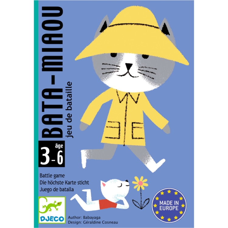 Djeco Bata-Miaou - vergelijkingskaartspel - van 3 tot 6 jaar