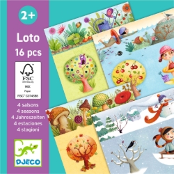 Djeco 4 seizoenen - lottospel - vanaf 2 jaar