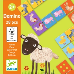 Djeco Boerderij - dominospel - vanaf 3 jaar