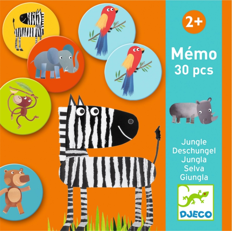 Djeco MémoJungle - geheugenspel - vanaf 3 jaar