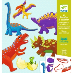 Djeco Dino’s - knutselset beweegbare figuren - van 5 tot 8 jaar