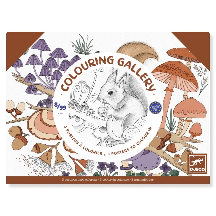 Colouring Gallery - kleurposterset - van 8 tot 99 jaar